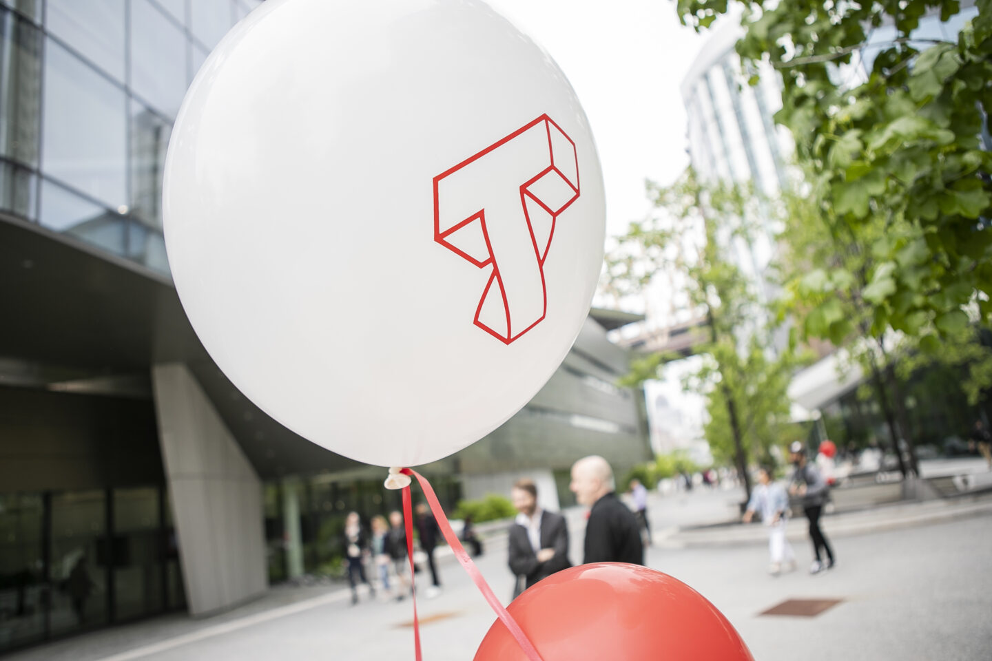 Twisted T on a balloon