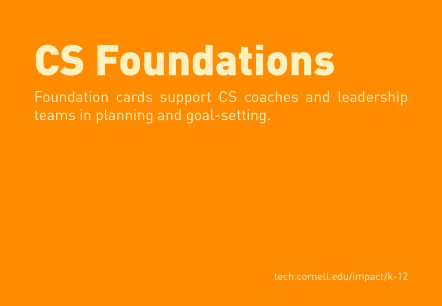 Cornell Tech - CS Coaching Toolkit